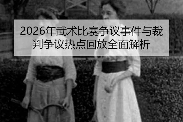 2026年武术比赛争议事件与裁判争议热点回放全面解析